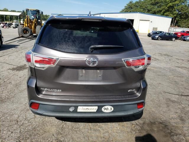 2014 Toyota Highlander XLE