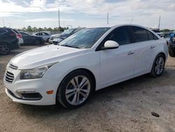 Salvage cars for sale at Riverview, FL auction: 2016 Chevrolet Cruze Limited LTZ