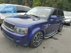 Land Rover Vehiculos salvage en venta: 2010 Land Rover Range Rover Sport LUX