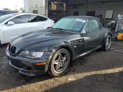 Salvage cars for sale at New Britain, CT auction: 2002 BMW M Roadster