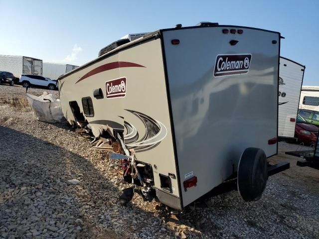 2018 Coleman Travel Trailer