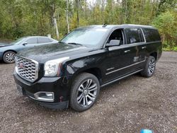 Salvage cars for sale from Copart Ontario Auction, ON: 2019 GMC Yukon XL Denali