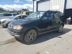 Salvage cars for sale at Duryea, PA auction: 2001 BMW X5 3.0I