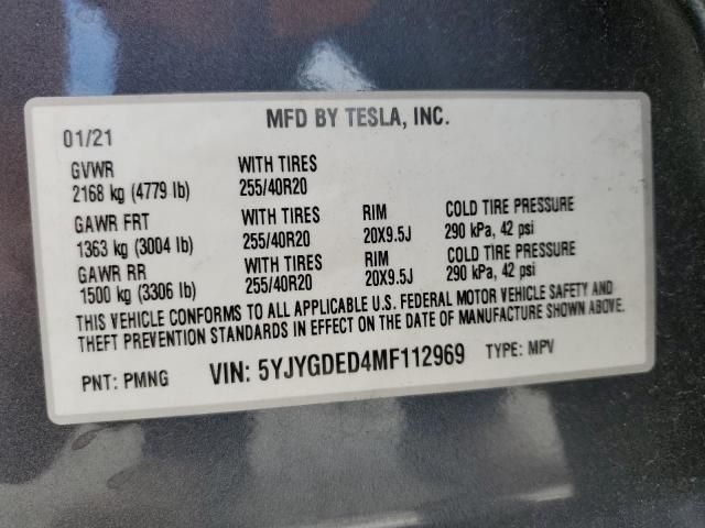 2021 Tesla Model Y