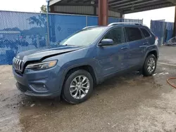 2020 Jeep Cherokee Latitude Plus en venta en Riverview, FL