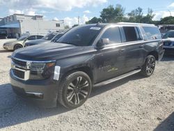 Salvage cars for sale at Opa Locka, FL auction: 2018 Chevrolet Suburban C1500 LT