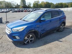 Salvage cars for sale at Grantville, PA auction: 2017 Ford Escape SE