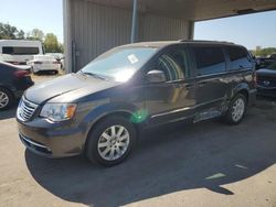 Salvage cars for sale at Fort Wayne, IN auction: 2016 Chrysler Town & Country Touring