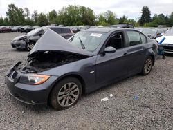 BMW salvage cars for sale: 2007 BMW 328 I