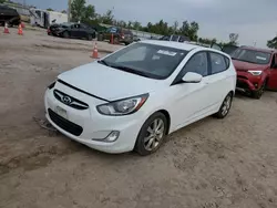 Salvage cars for sale at Pekin, IL auction: 2013 Hyundai Accent GLS