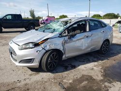 Salvage cars for sale at Miami, FL auction: 2018 Ford Fiesta SE