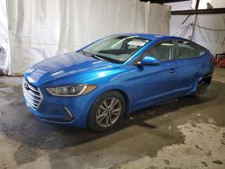 Carros salvage sin ofertas aún a la venta en subasta: 2017 Hyundai Elantra SE