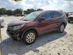 Salvage cars for sale at Loganville, GA auction: 2016 Honda CR-V EX