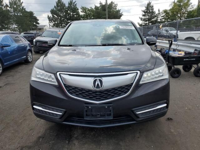 2016 Acura MDX Technology