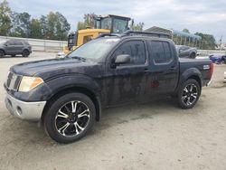 Nissan salvage cars for sale: 2005 Nissan Frontier Crew Cab LE