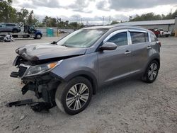 Salvage cars for sale at auction: 2016 KIA Sportage EX