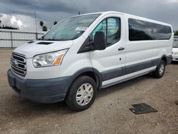 Salvage trucks for sale at Mercedes, TX auction: 2017 Ford Transit T-350