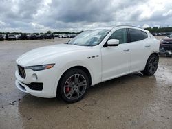 Salvage cars for sale at San Antonio, TX auction: 2017 Maserati Levante S Luxury