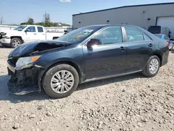 Salvage cars for sale from Copart Appleton, WI: 2012 Toyota Camry Base