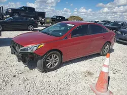 Salvage cars for sale at Temple, TX auction: 2017 Hyundai Sonata SE