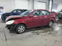 Salvage cars for sale at Ham Lake, MN auction: 2008 Hyundai Accent GLS