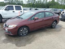 Vehiculos salvage en venta de Copart Harleyville, SC: 2015 Honda Civic EX