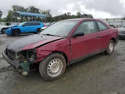 Salvage cars for sale at Spartanburg, SC auction: 2001 Honda Civic LX