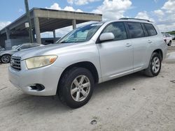 Toyota salvage cars for sale: 2010 Toyota Highlander