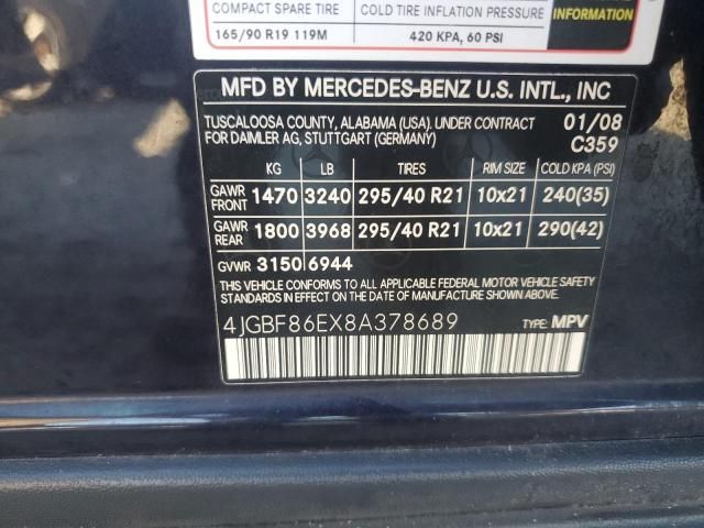 2008 Mercedes-Benz GL 550 4matic