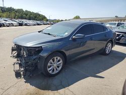 Salvage cars for sale at Louisville, KY auction: 2021 Chevrolet Malibu LT