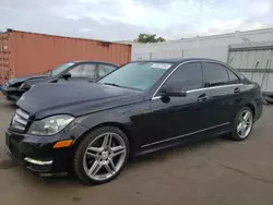 Mercedes-Benz salvage cars for sale: 2013 Mercedes-Benz C 300 4matic