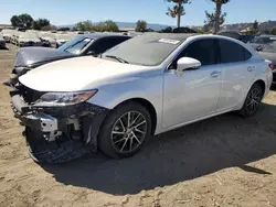 Salvage cars for sale at San Martin, CA auction: 2016 Lexus ES 350