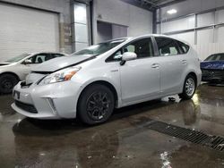 Salvage cars for sale at Ham Lake, MN auction: 2012 Toyota Prius V