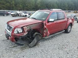 Salvage cars for sale at Gainesville, GA auction: 2008 Ford Explorer Sport Trac Limited