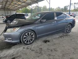 Salvage cars for sale from Copart Cartersville, GA: 2015 Honda Accord Sport