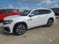 Salvage cars for sale at Arcadia, FL auction: 2023 Volkswagen Atlas SEL Premium R-Line