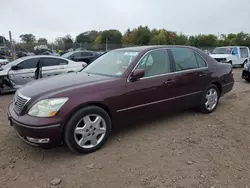 Salvage cars for sale from Copart Chalfont, PA: 2004 Lexus LS 430