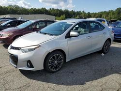 Salvage cars for sale at Exeter, RI auction: 2014 Toyota Corolla L