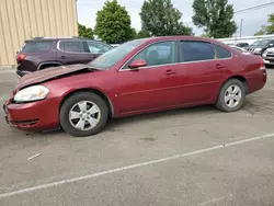 Salvage cars for sale at Moraine, OH auction: 2008 Chevrolet Impala LT