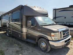 Salvage trucks for sale at Houston, TX auction: 2011 Ford Econoline E450 Super Duty Cutaway Van