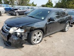 Salvage cars for sale at Bridgeton, MO auction: 2012 Dodge Avenger SXT