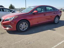 Salvage cars for sale at auction: 2015 Hyundai Sonata SE