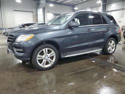 Mercedes-Benz salvage cars for sale: 2014 Mercedes-Benz ML 350 4matic