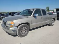 Salvage trucks for sale at Kansas City, KS auction: 2002 GMC New Sierra C1500