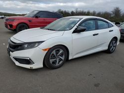 Salvage cars for sale at Brookhaven, NY auction: 2019 Honda Civic LX