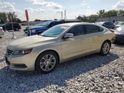 Chevrolet salvage cars for sale: 2015 Chevrolet Impala LT