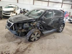 Salvage cars for sale at Lansing, MI auction: 2016 KIA Sportage EX