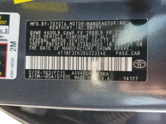 2011 Toyota Camry Base