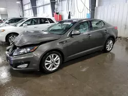 Salvage cars for sale at Ham Lake, MN auction: 2011 KIA Optima EX