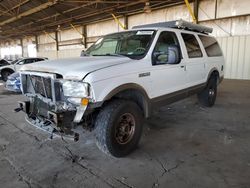 Salvage cars for sale at Phoenix, AZ auction: 2003 Ford Excursion Eddie Bauer